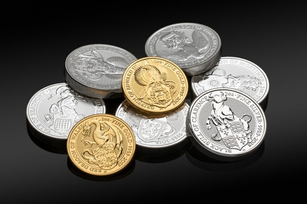 金貨と銀貨